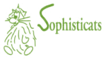 Sophisticats — origineel kattenlogo
